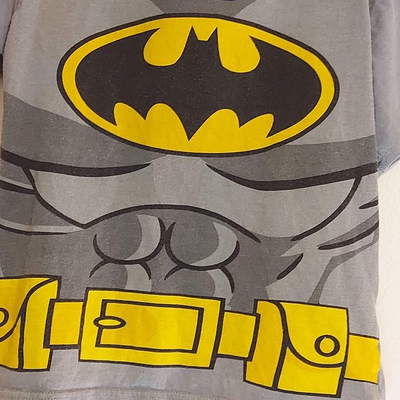 Batman Kids Grey Graphic Tee - Picture 2 of 7